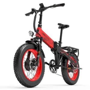Bicicleta electrica de doble motor LANKELEISI X2000 MAX 2000W 2