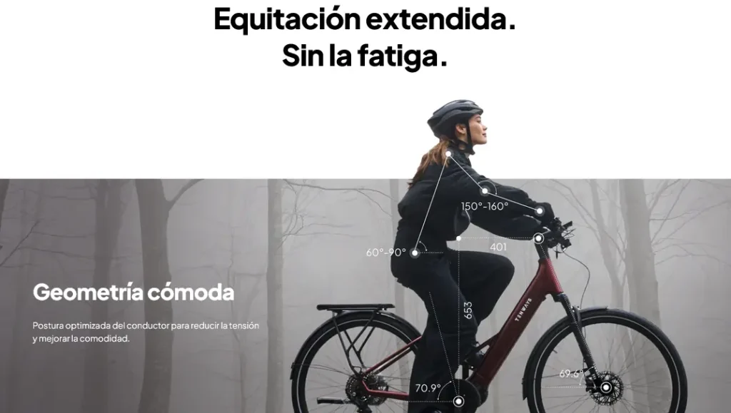 Bicicleta eléctrica híbrida Tenways AGO Air comprar en tienda online