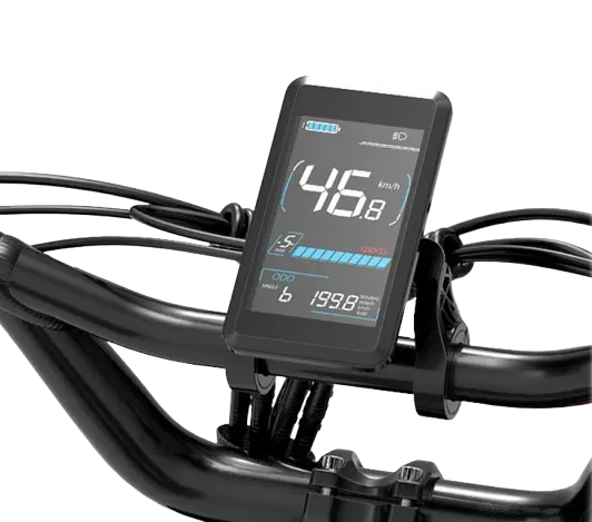 LANKELEISI X-Black Knight 2000W Motor dual Alcance máximo 280KM lcd