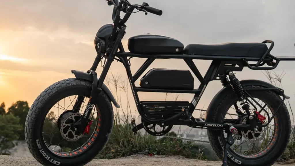 LANKELEISI X-Black Knight 2000W Motor dual Alcance máximo 280KM post